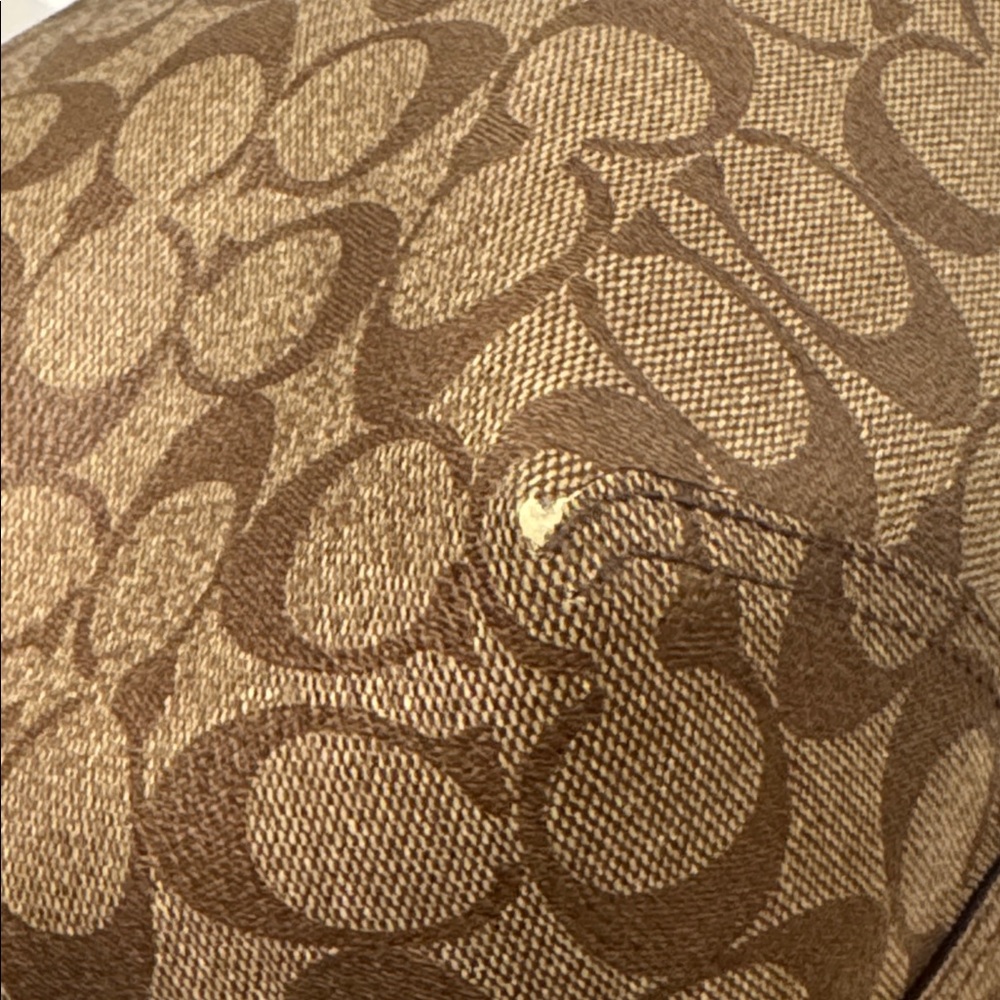 Coach Tote Signature Brown City Tote Large Bag - Picture 13 of 17